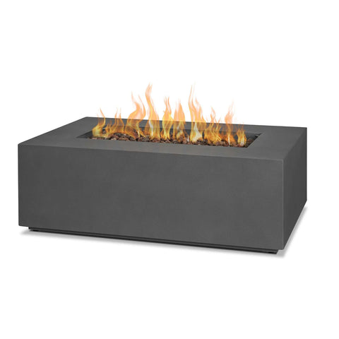 Image of Real Flame Aegean 42" Rectangle Propane or Natural Gas Fire Pit Table | C9811LP-WSLT