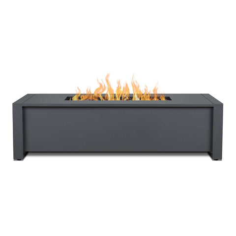 Image of Real Flame Keenan 52" Rectangle Propane Fire Pit Table | 6340LP-GRY