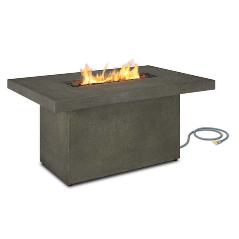 Image of Real Flame Ventura Rectangle Propane or Natural Gas Fire Pit Table | C9640LP-TGLG