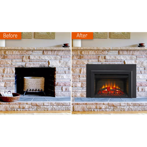 Image of SimpliFire 25" Traditional Electric Fireplace Insert | SF-INS25