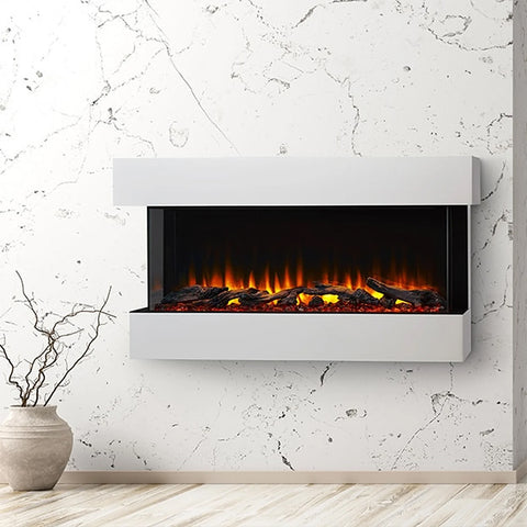 SimpliFire 43” Scion Trinity Electric Fireplace | SF-SCT43-BK