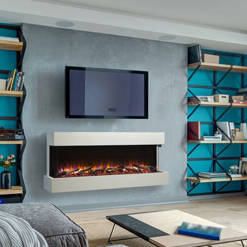 Image of SimpliFire 55" Scion Trinity Electric Fireplace | SF-SCT55-BK