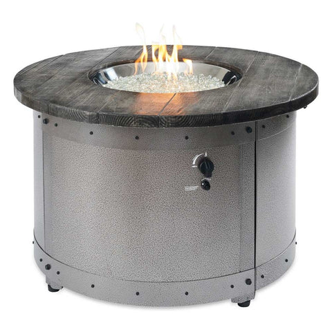 The Outdoor GreatRoom Company Edison Round Gas Fire Pit Table | ED-20