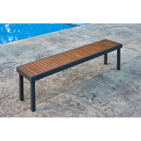 Image of The Outdoor GreatRoom Company Kenwood Long Bench | KW-LB