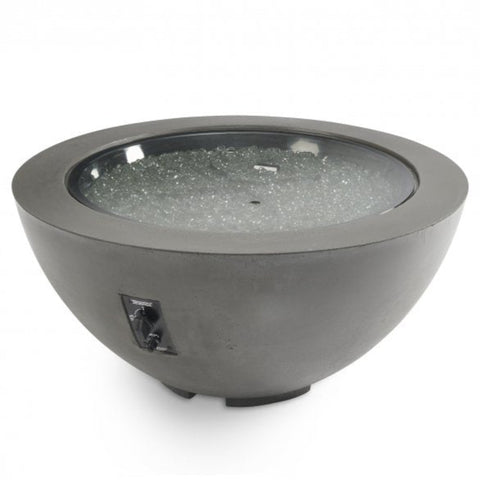 The Outdoor GreatRoom Company Midnight Mist Cove 42" Round Gas Fire Pit Bowl | CV-30MM