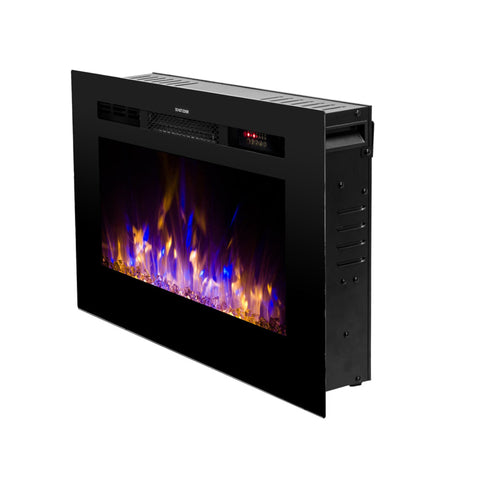 Image of Touchstone Sideline 28" Recessed Electric Fireplace | 80028