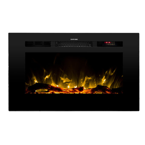 Image of Touchstone Sideline 28" Recessed Electric Fireplace | 80028