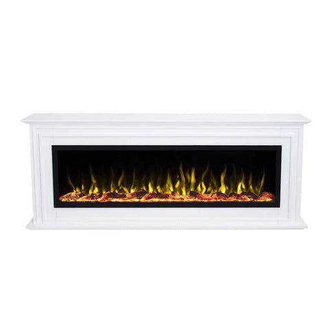 Image of Touchstone Sideline Elite 50-inch Smart Electric Fireplace with Encase Surround Mantel | 90001-80036