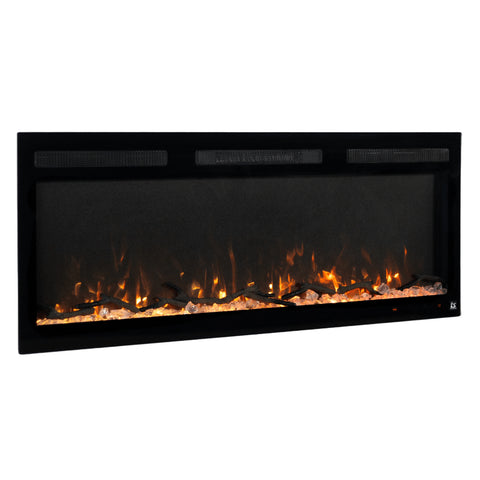 Image of Touchstone Sideline Fury 46" Recessed Smart Electric Fireplace | 80053