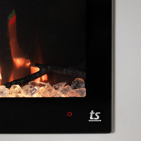 Image of Touchstone Sideline Fury 57" Recessed Smart Electric Fireplace | 80055