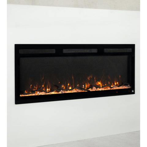 Image of Touchstone Sideline Fury 57" Recessed Smart Electric Fireplace | 80055