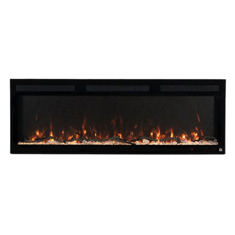 Touchstone Sideline Fury 57" Recessed Smart Electric Fireplace | 80055