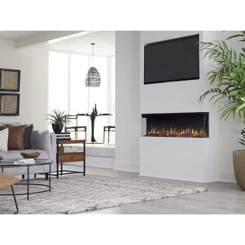 Image of Touchstone Sideline Infinity 72" 3-Sided WiFi Enabled Smart Recessed Electric Fireplace | 80051 - (Alexa/Google Compatible)