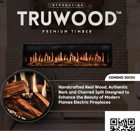 Image of Modern Flames Orion Traditional 30" Heliovision Virtual Built-in Electric Fireplace | OR30-TRAD