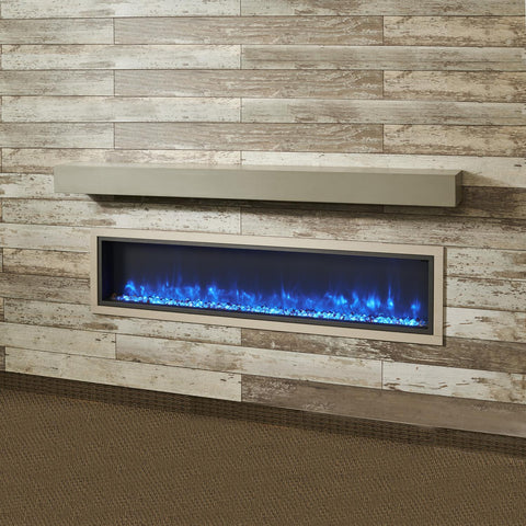 The Outdoor GreatRoom Company 60-Inch Mantel Shelf - Cove Grey - GCVMT-60 - Fire Pit Table - The Outdoor GreatRoom Company - electricfireplacesplusr.com