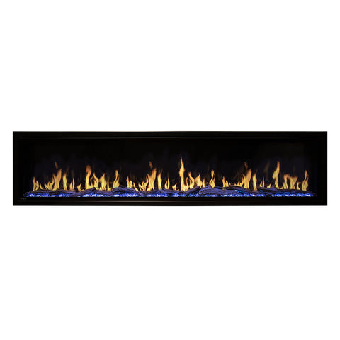 Image of Modern Flames Orion Slim 60" Virtual Fireplace | Built-In Or Wall Mounted | Single Sided | OR60-SLIM