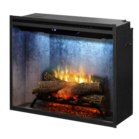 Image of Dimplex Revillusion® 30-Inch Built-In Electric Fireplace - Weathered Concrete - RBF30WC / 500002389