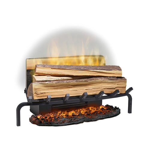 Image of Dimplex Revillusion® 25" Electric Fireplace Fresh Cut Log Set w/ Ashmat - RLG25FC