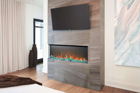 Image of Napoleon Trivista Primis 50" 3 Sided Linear Electric Fireplace - NEFB50H-3SV