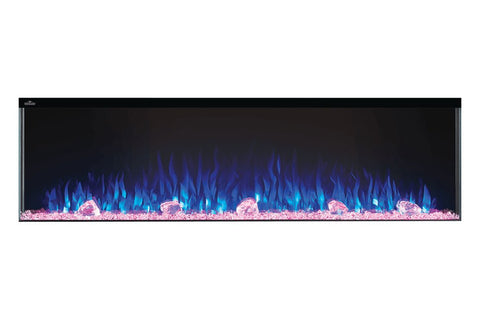 Image of Napoleon Trivista Primis 60" 3 Sided Linear Electric Fireplace - NEFB60H-3SV