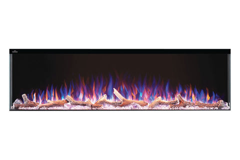 Image of Napoleon Trivista Primis 60" 3 Sided Linear Electric Fireplace - NEFB60H-3SV