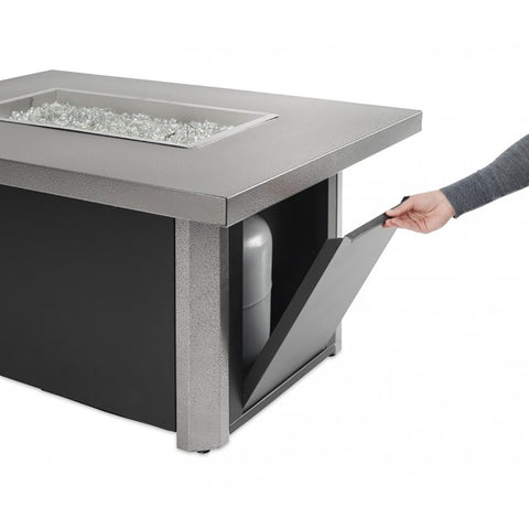 Image of The Outdoor GreatRoom Company Caden Rectangular Gas Fire Pit Table | CAD-1224