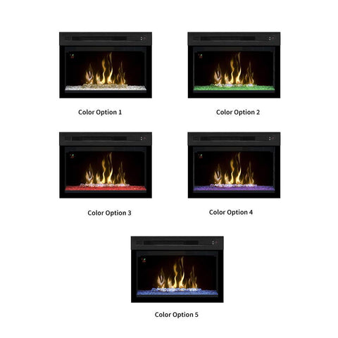 Dimplex 25" Multi-Fire XD Electric Fireplace Insert With Glass - PF2325HG - Electric Fireplace - Dimplex - electricfireplacesplusr.com