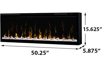 Image of Dimplex Ignite XL® 50" Linear Electric Fireplace - Electric Fireplace - Dimplex - electricfireplacesplusr.com