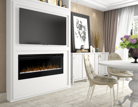 Image of Dimplex Prism 50" Wall Mount Electric Fireplace - Electric Fireplace - Dimplex - electricfireplacesplusr.com