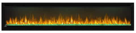 Image of Napoleon Alluravision 74" Wall Mount Electric Fireplace - Slim - NEFL74CHS - Electric Fireplace - Napoleon - electricfireplacesplusr.com