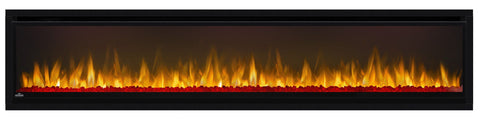 Image of Napoleon Alluravision 74" Wall Mount Electric Fireplace - Slim - NEFL74CHS - Electric Fireplace - Napoleon - electricfireplacesplusr.com