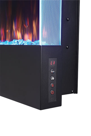 Image of Napoleon Allure 32-in Vertical Wall Mount Electric Fireplace - Electric Fireplace - Napoleon - electricfireplacesplusr.com