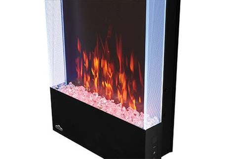 Image of Napoleon Allure 32-in Vertical Wall Mount Electric Fireplace - Electric Fireplace - Napoleon - electricfireplacesplusr.com