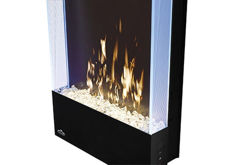 Image of Napoleon Allure 32-in Vertical Wall Mount Electric Fireplace - Electric Fireplace - Napoleon - electricfireplacesplusr.com