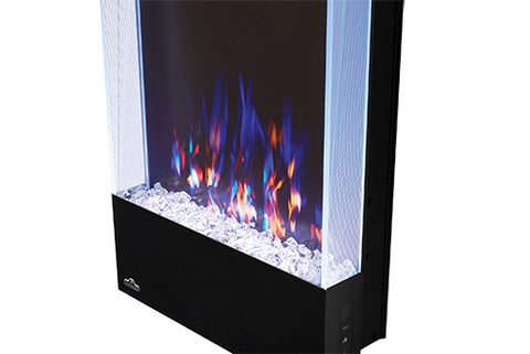 Image of Napoleon Allure 32-in Vertical Wall Mount Electric Fireplace - Electric Fireplace - Napoleon - electricfireplacesplusr.com