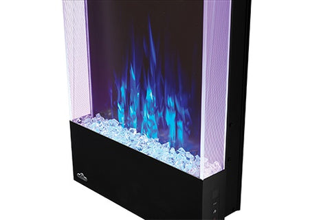 Image of Napoleon Allure 32-in Vertical Wall Mount Electric Fireplace - Electric Fireplace - Napoleon - electricfireplacesplusr.com