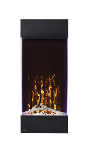 Napoleon Allure 38-in Vertical Wall Mount Electric Fireplace - Electric Fireplace - Napoleon - electricfireplacesplusr.com