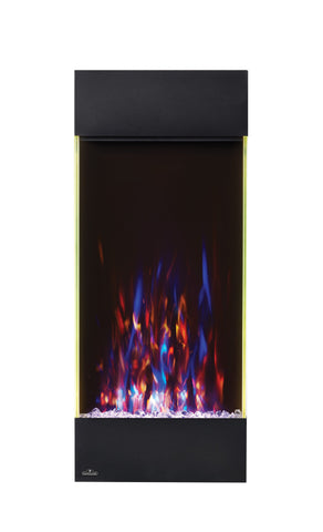 Image of Napoleon Allure 38-in Vertical Wall Mount Electric Fireplace - Electric Fireplace - Napoleon - electricfireplacesplusr.com