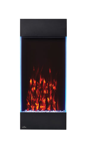 Image of Napoleon Allure 38-in Vertical Wall Mount Electric Fireplace - Electric Fireplace - Napoleon - electricfireplacesplusr.com