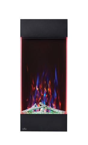 Image of Napoleon Allure 38-in Vertical Wall Mount Electric Fireplace - Electric Fireplace - Napoleon - electricfireplacesplusr.com