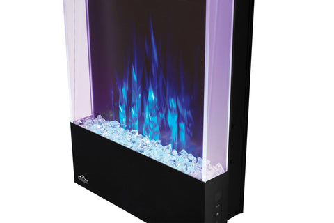 Image of Napoleon Allure 38-in Vertical Wall Mount Electric Fireplace - Electric Fireplace - Napoleon - electricfireplacesplusr.com