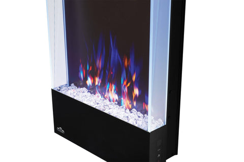 Image of Napoleon Allure 38-in Vertical Wall Mount Electric Fireplace - Electric Fireplace - Napoleon - electricfireplacesplusr.com