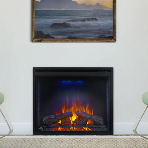 Napoleon Ascent 33" Built-in Electric Firebox - Electric Fireplace - Napoleon - electricfireplacesplusr.com