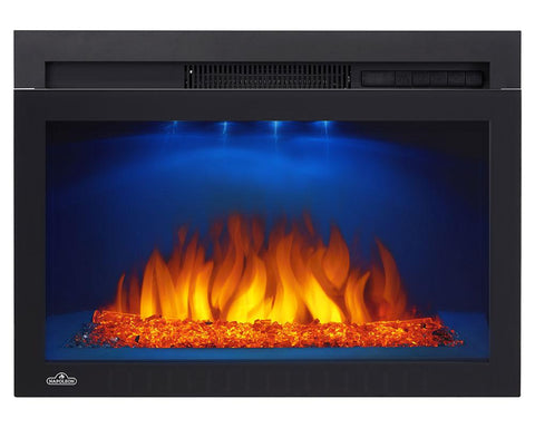 Image of Napoleon Cinema 24" Electric Fireplace with Glass - Electric Fireplace - Napoleon - electricfireplacesplusr.com