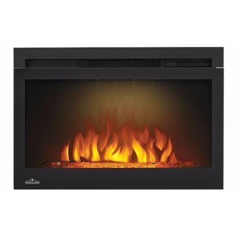 Napoleon Cinema 27" Electric Fireplace with Glass - Electric Fireplace - Napoleon - electricfireplacesplusr.com