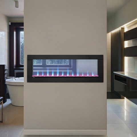 Napoleon Clearion 50" See Thru Wall Mount Electric Fireplace - Electric Fireplace - Napoleon - electricfireplacesplusr.com