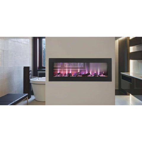 Image of Napoleon Clearion 50" See Thru Wall Mount Electric Fireplace - Electric Fireplace - Napoleon - electricfireplacesplusr.com