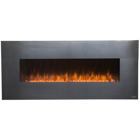 Touchstone Onyx 50" Stainless Steel Electric Fireplace - Electric Fireplace - Touchstone - electricfireplacesplusr.com