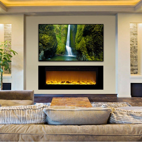 Image of Touchstone Sideline 60" Electric Fireplace - Electric Fireplace - Touchstone - electricfireplacesplusr.com