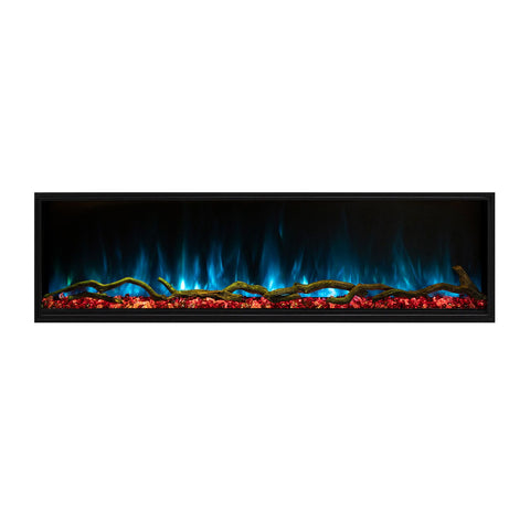 Image of Modern Flames Landscape Pro Slim 68" Built In Wall Mount Electric Fireplace - LPS-6814V2